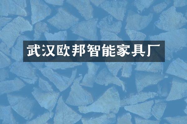 武汉欧邦智能家具厂