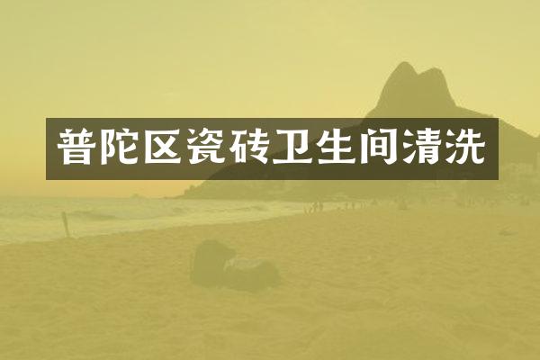 普陀区瓷砖卫生间清洗