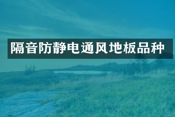 隔音防静电通风地板品种