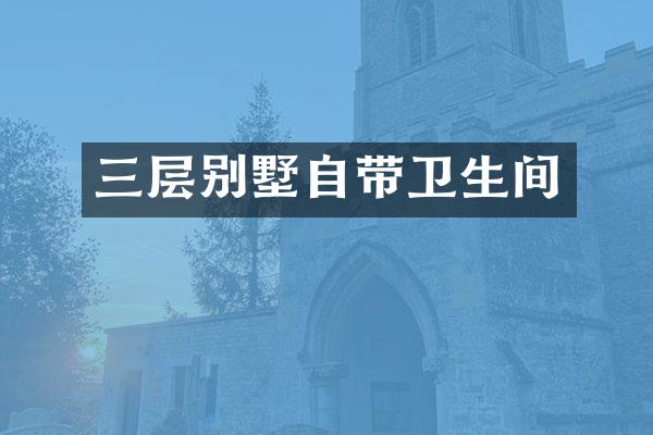 三层别墅自带卫生间