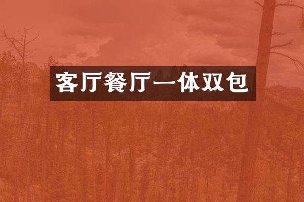 客厅餐厅一体双包