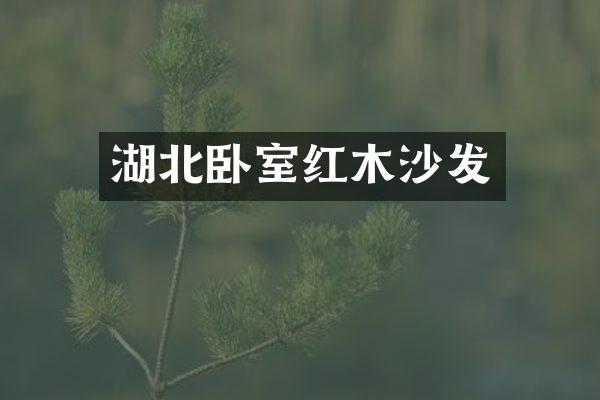 湖北卧室红木沙发