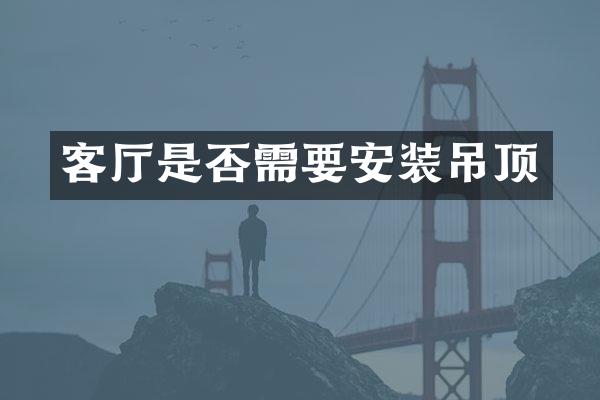 客厅是否需要安装吊顶