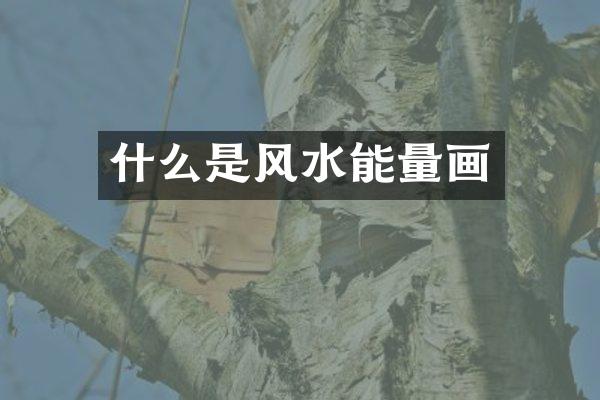 什么是风水能量画