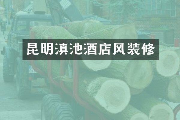 昆明滇池酒店风装修
