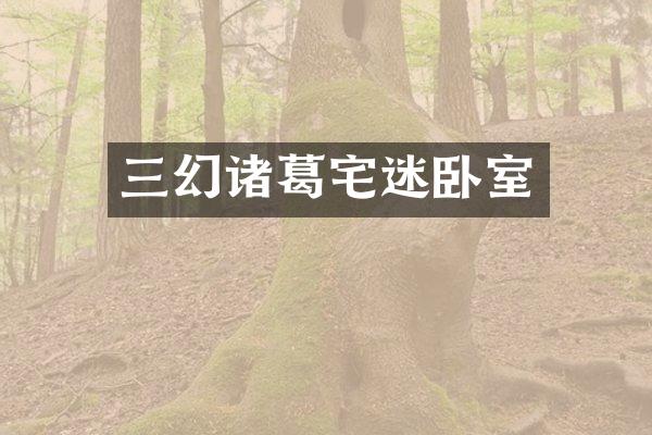 三幻诸葛宅迷卧室