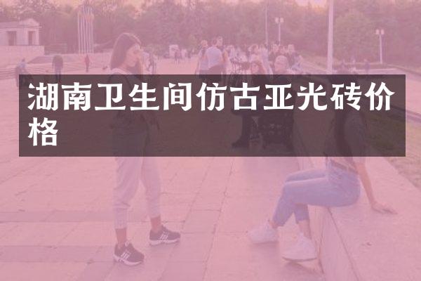 湖南卫生间仿古亚光砖价格
