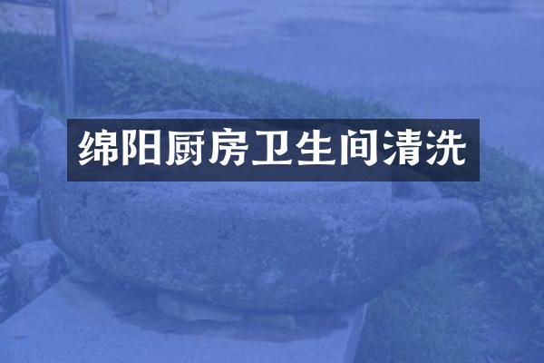 绵阳厨房卫生间清洗