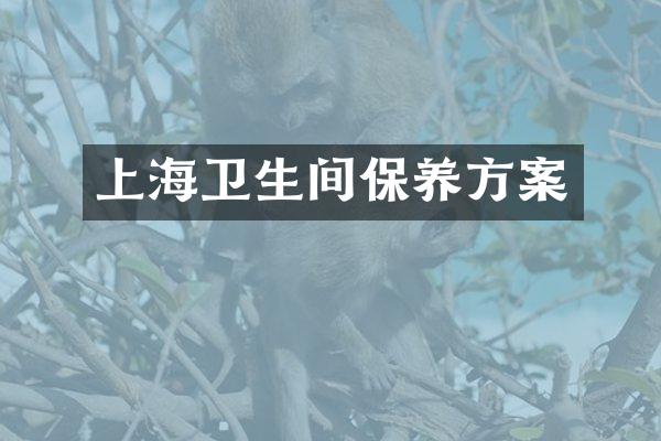 上海卫生间保养方案