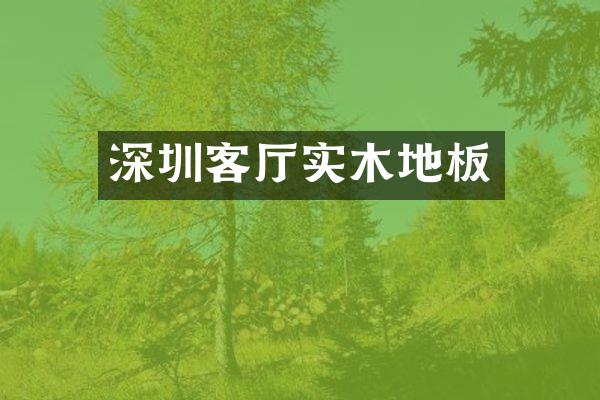 深圳客厅实木地板