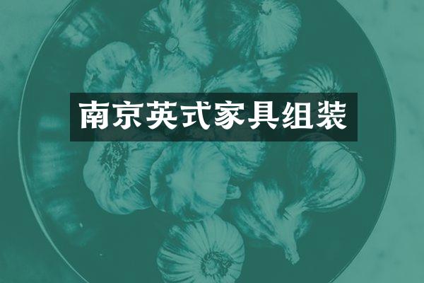 南京英式家具组装