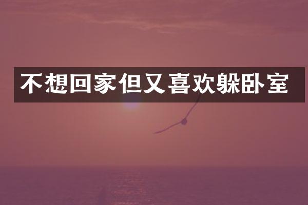 不想回家但又喜欢躲卧室