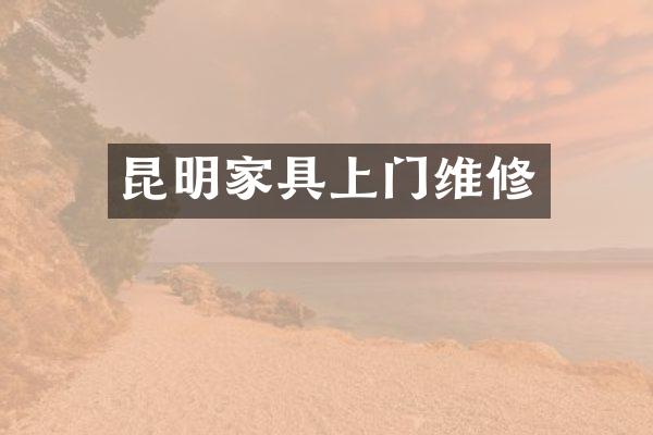 昆明家具上门维修