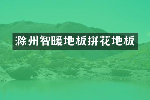 滁州智暖地板拼花地板