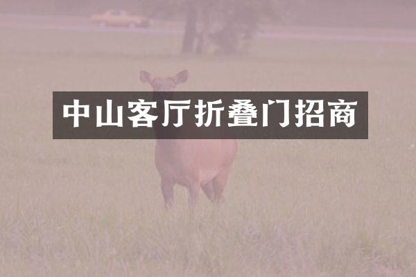 中山客厅折叠门招商