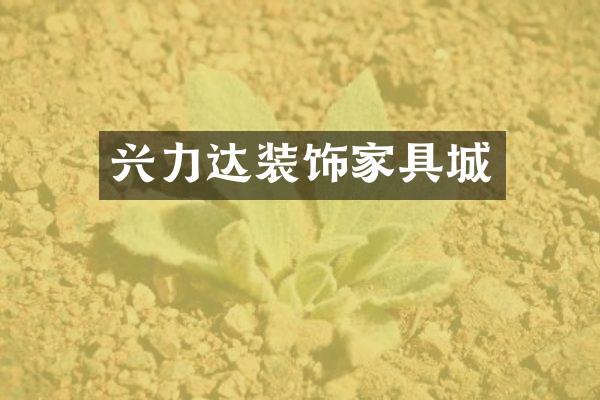 兴力达装饰家具城