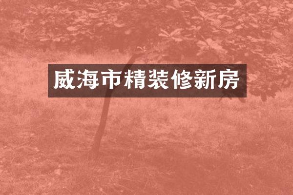 威海市精装修新房