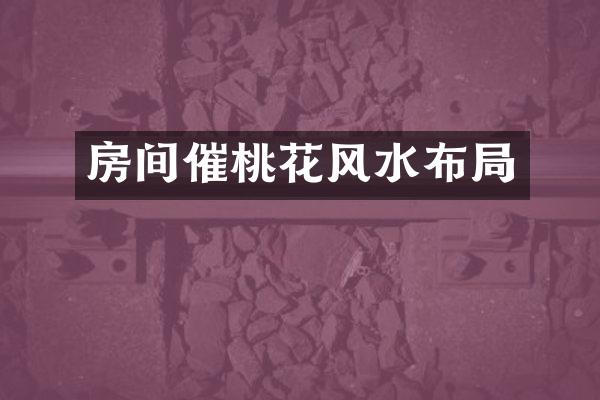 房间催桃花风水布局