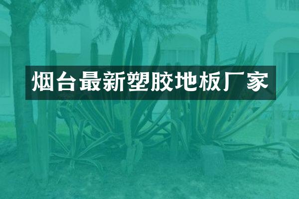 烟台最新塑胶地板厂家