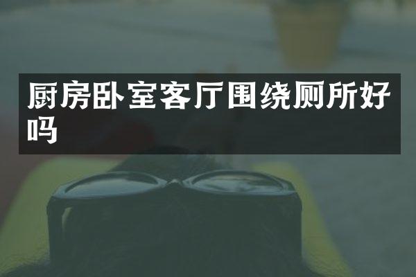 厨房卧室客厅围绕厕所好吗