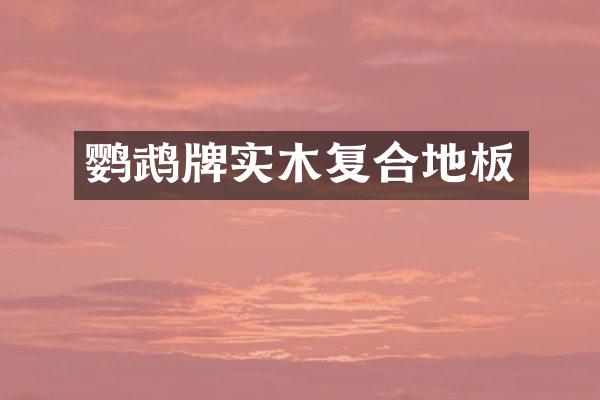 鹦鹉牌实木复合地板