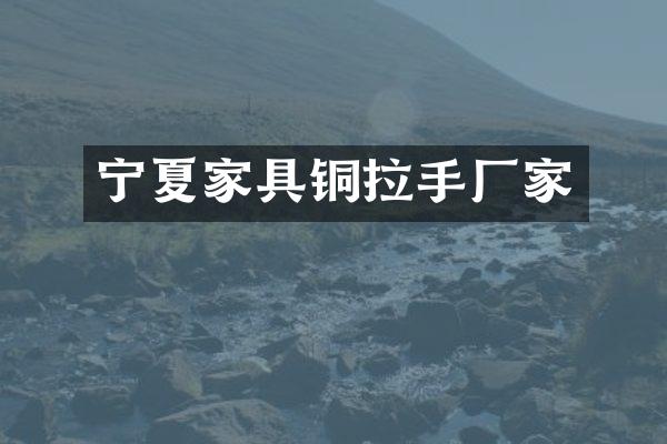 宁夏家具铜拉手厂家