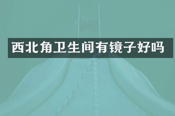 西北角卫生间有镜子好吗