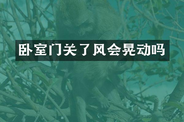 卧室门关了风会晃动吗