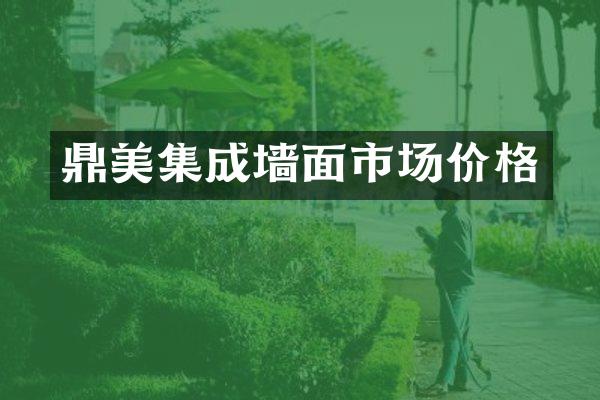 鼎美集成墙面市场价格