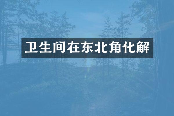 卫生间在东北角化解