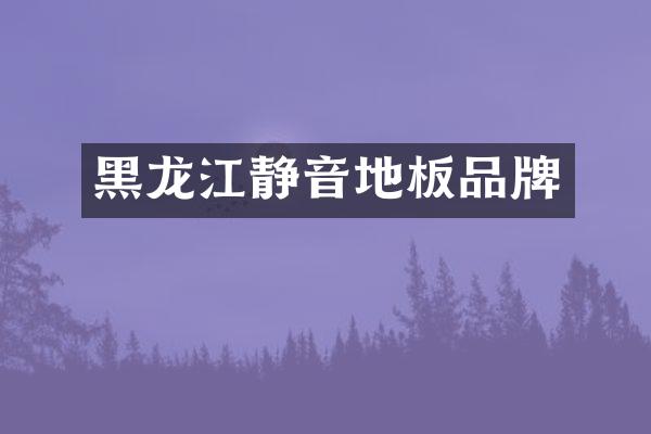 黑龙江静音地板品牌