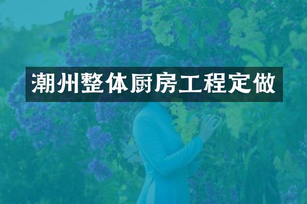 潮州整体厨房工程定做