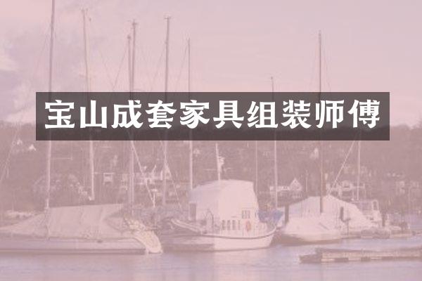 宝山成套家具组装师傅