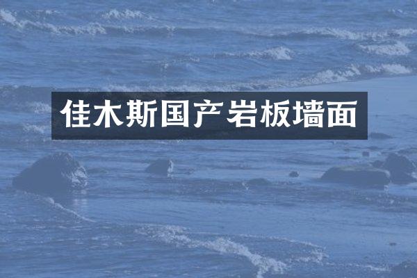 佳木斯国产岩板墙面