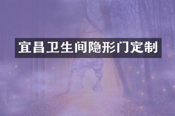 宜昌卫生间隐形门定制