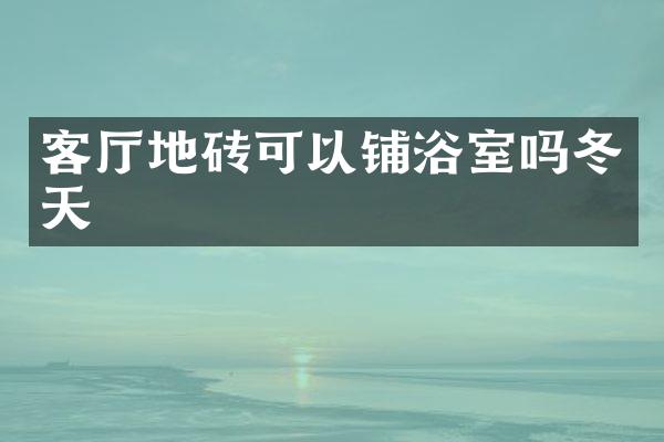 客厅地砖可以铺浴室吗冬天