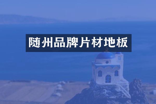 随州品牌片材地板