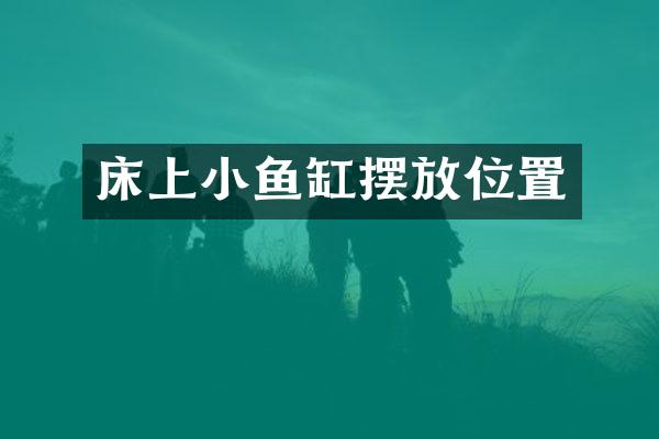 床上小鱼缸摆放位置