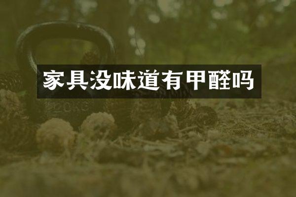 家具没味道有甲醛吗