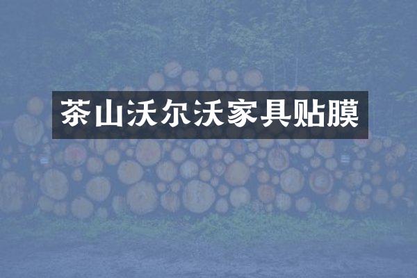 茶山沃尔沃家具贴膜