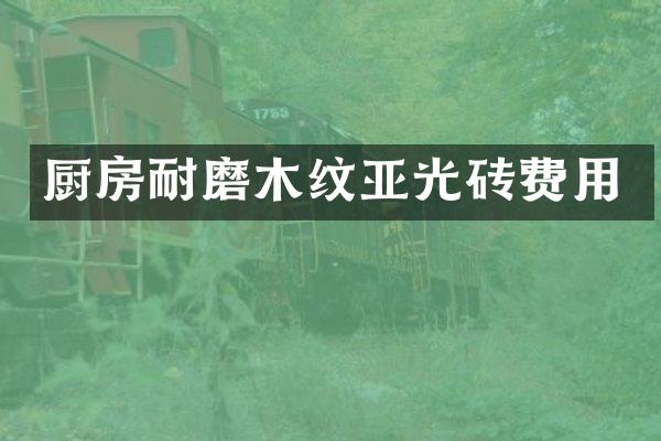 厨房耐磨木纹亚光砖费用