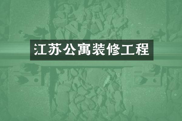江苏公寓装修工程