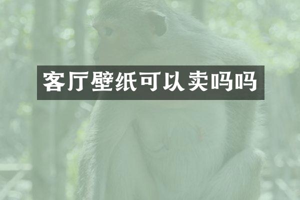 客厅壁纸可以卖吗吗