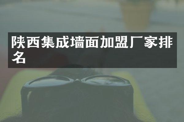 陕西集成墙面加盟厂家排名