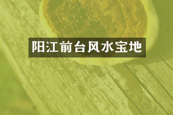 阳江前台风水宝地