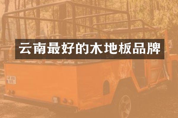 云南最好的木地板品牌