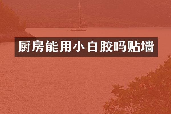 厨房能用小白胶吗贴墙