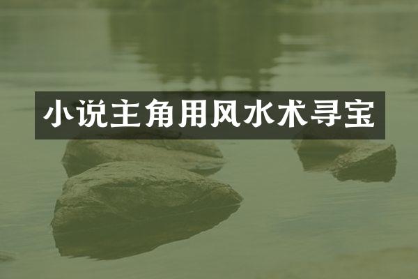 小说主角用风水术寻宝