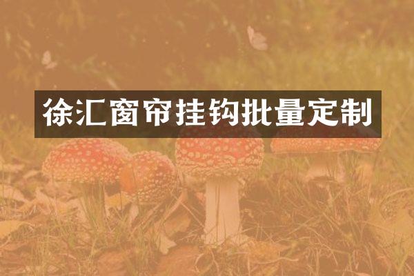 徐汇窗帘挂钩批量定制