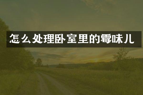 怎么处理卧室里的霉味儿